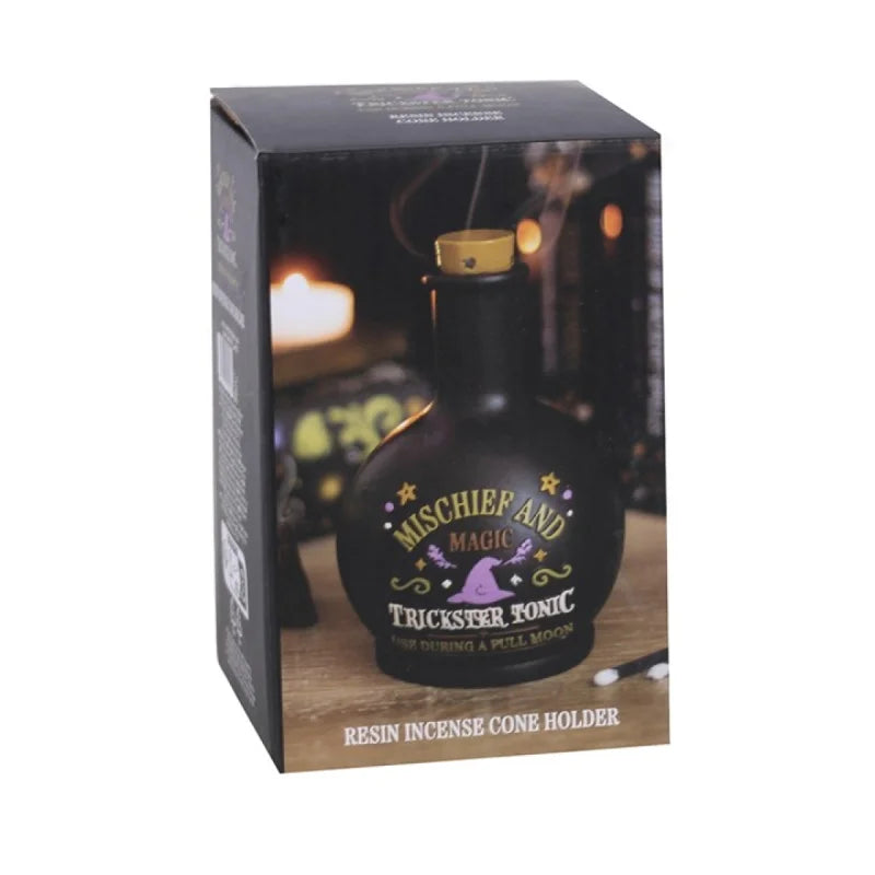 Mischief and Magic Potion Bottle Incense Cone Holder