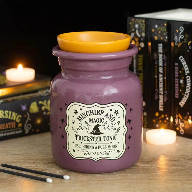 Mischief and Magic Potion Bottle Oil Burner Wax Warmer