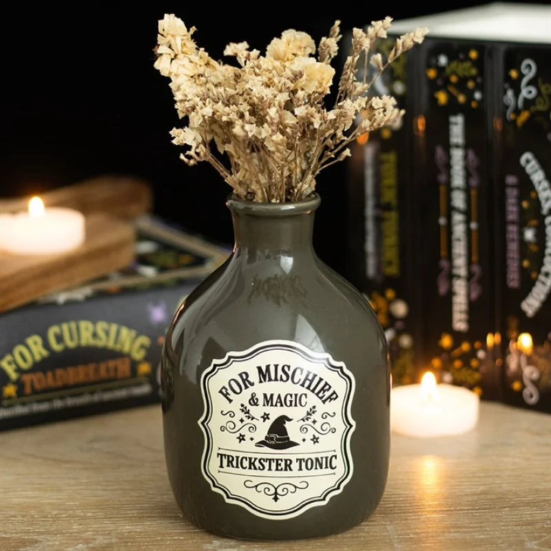 Mischief and Magic Potion Bottle Vase Candle Holder