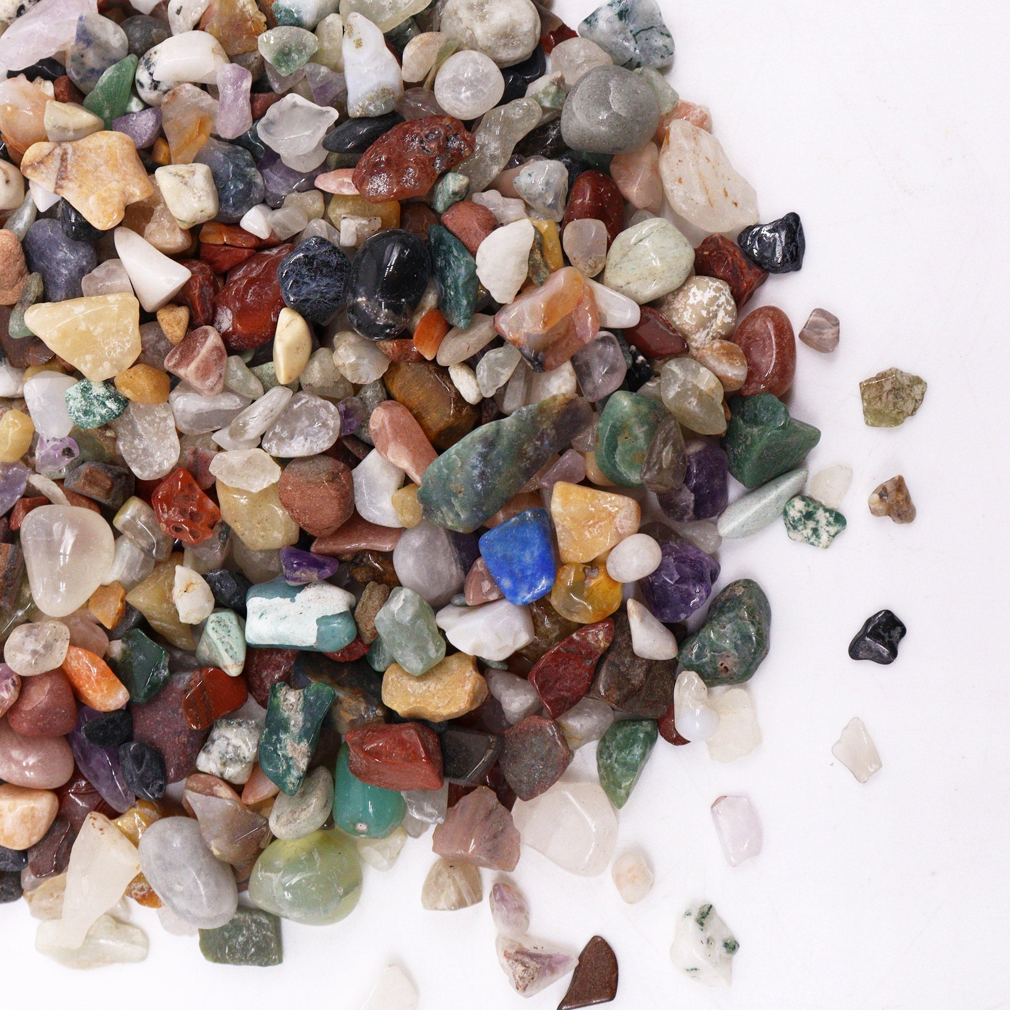 Mixed Natural Gemstone Chips - 5KG From Witch, Please!