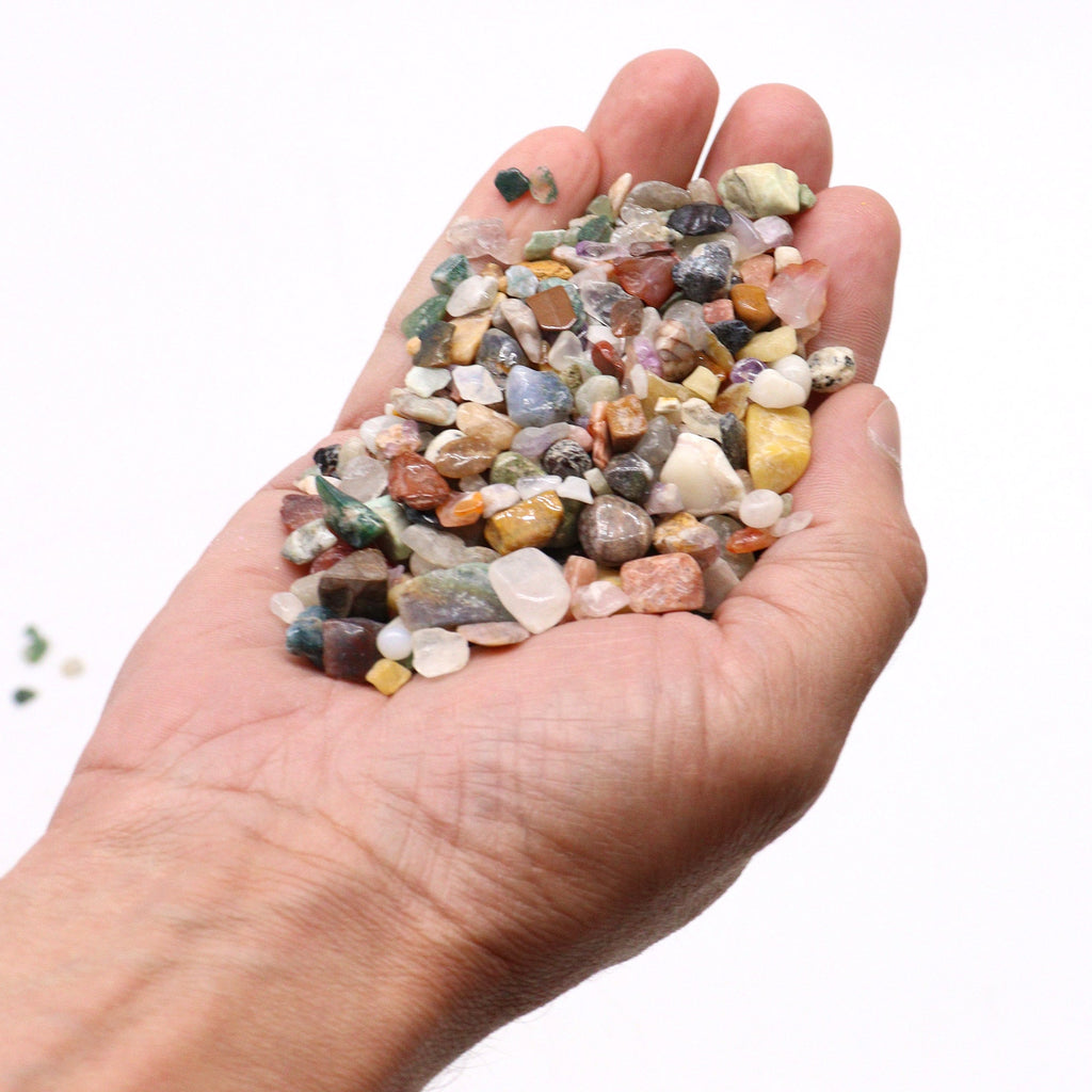 Mixed Natural Gemstone Chips - 5KG From Witch, Please!