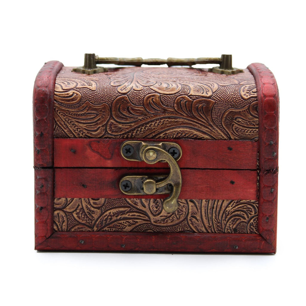 MLrg Colonial Boxes - Floral Embossed Vintage Style