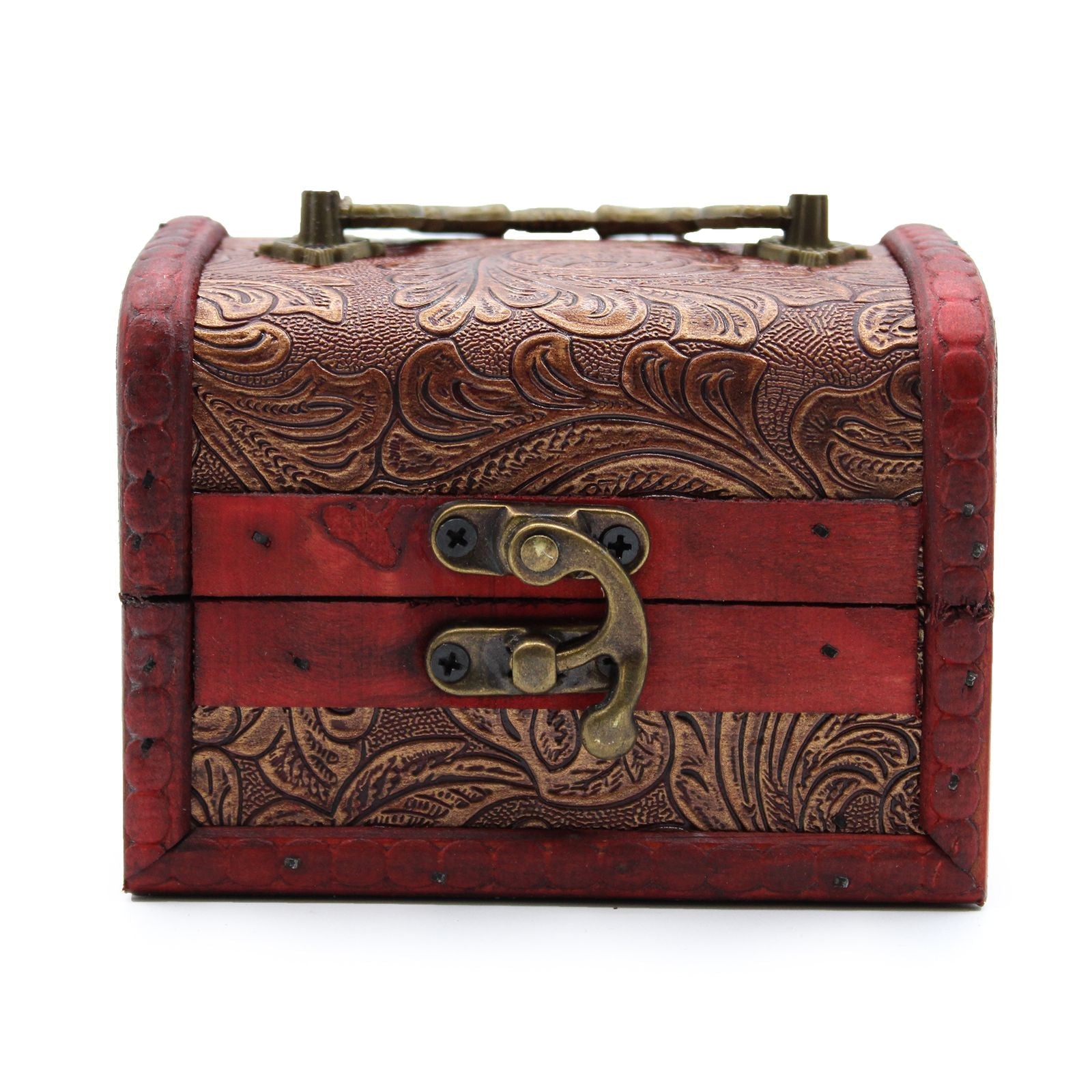 MLrg Colonial Boxes - Floral Embossed Vintage Style