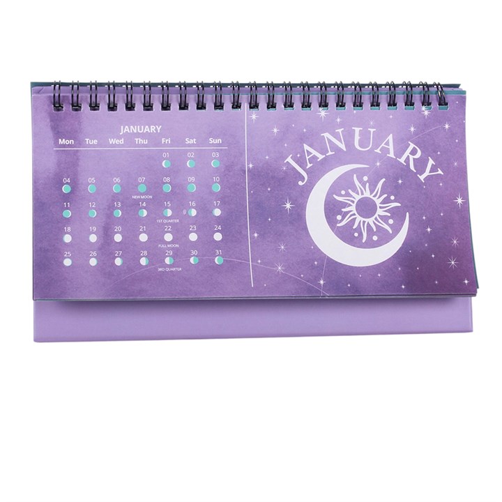Moon Phase Desk Calendar