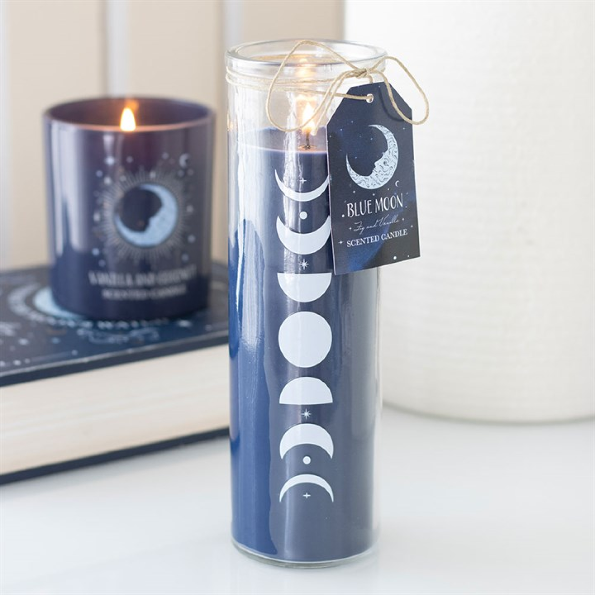 Moon Phase Wild Blueberry & Vanilla Tube Candle