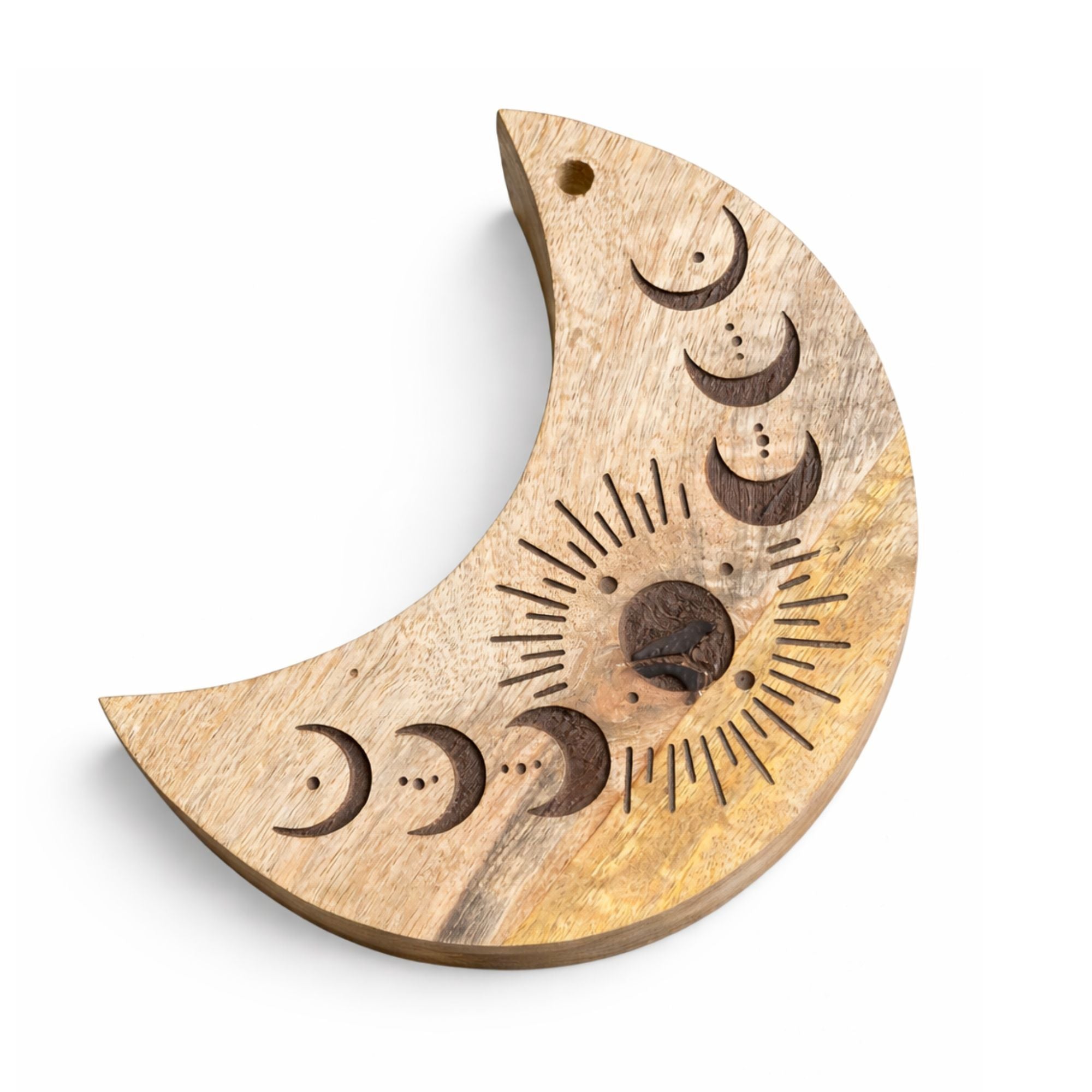 Moon Shaped Sliding Box Tarot Card Storage & Reading Boxes