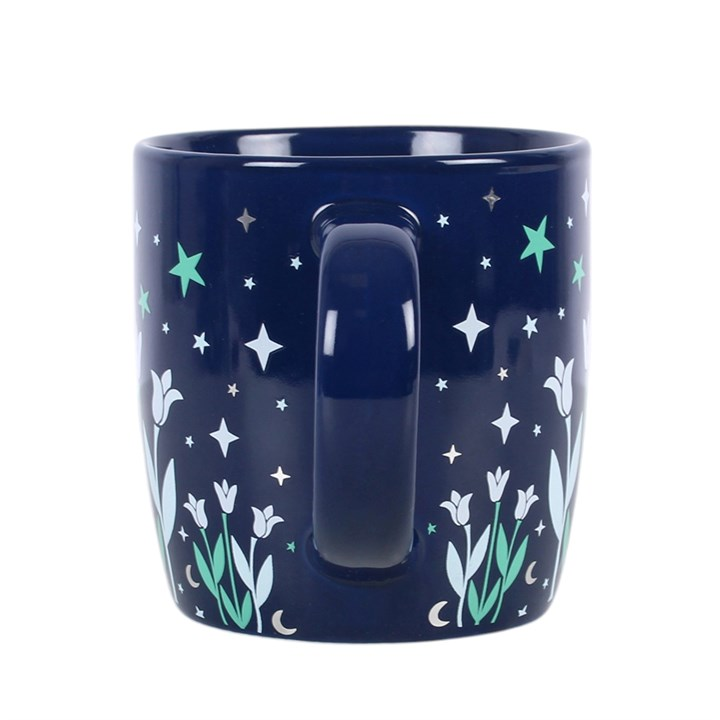 Moonflower Print Mug