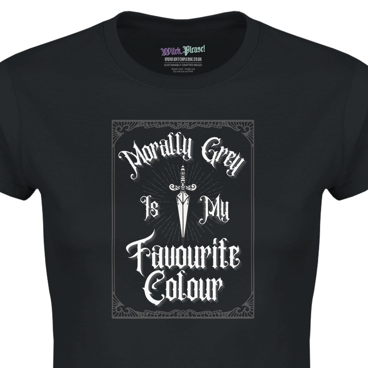 Morally Grey Is My Favourite Colour Women’s T-Shirt | Romantasy Graphic Tee