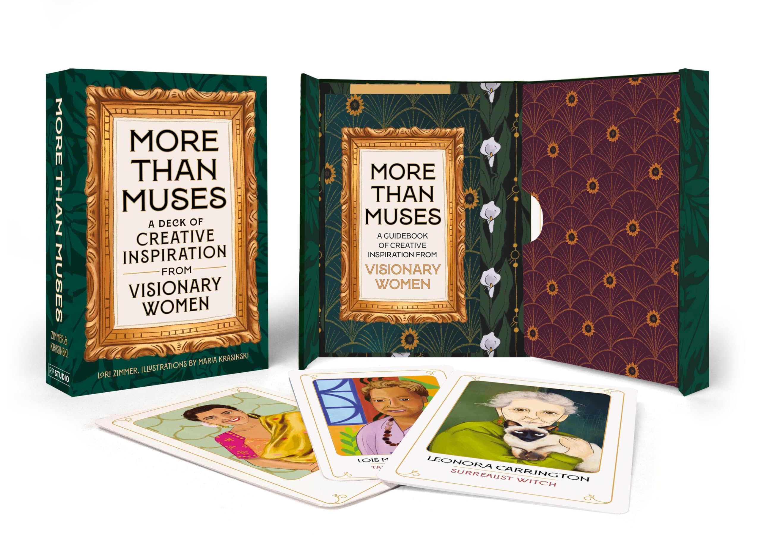 More Than Muses: A Deck of Creative Inspiration from Visionary Women Multiple-component retail product Book