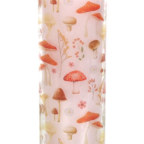 Mushroom Print Enchanted Forest Tube Candle at Witch, Please!.