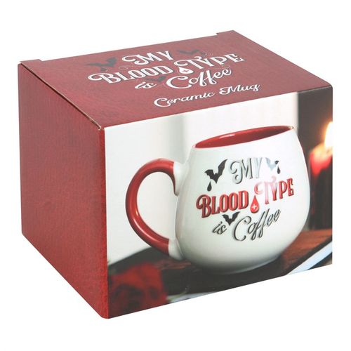 My Blood Type is Coffee Rounded Mug From Witch, Please!