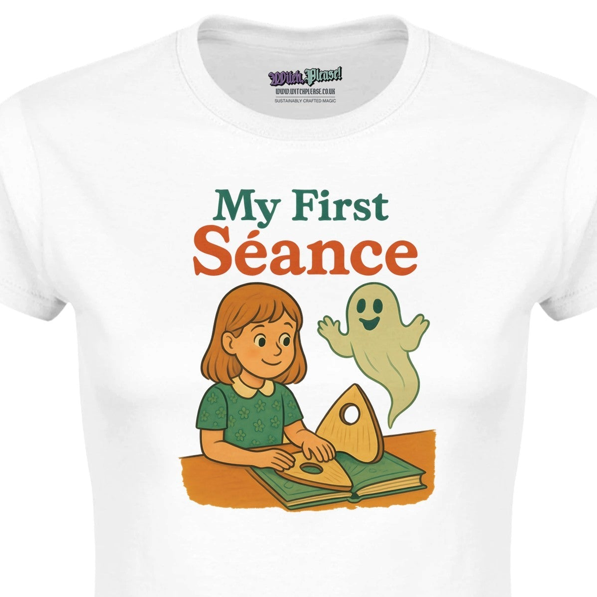 My First Seance Retro Children’s Book White T-Shirt
