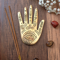 Mystic Hand Metal Incense Stick Holder