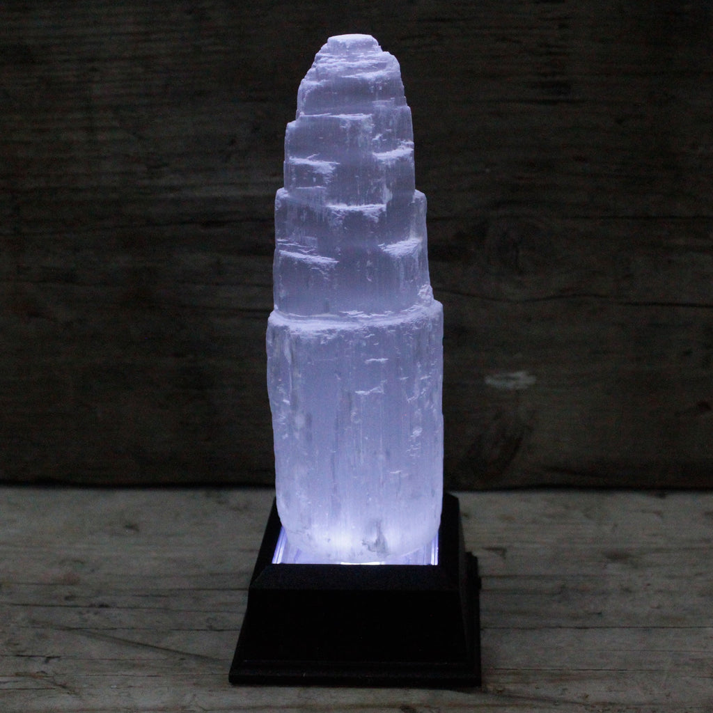 Natiural Selenite Tower - 15 cm From Witch, Please!