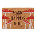 Natural Magic Happens Here Mushroom Doormat From Witch, Please!
