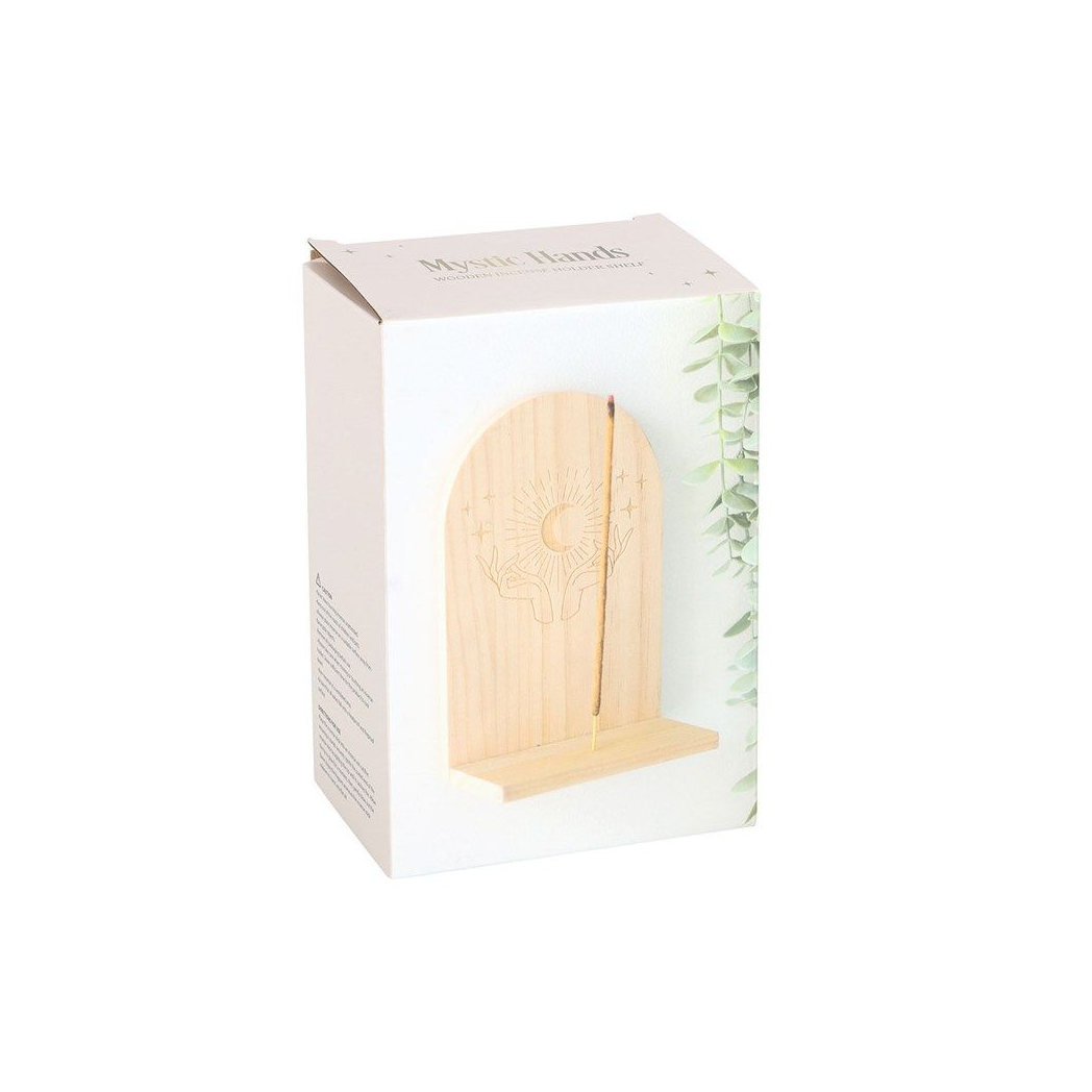 Natural Mystical Hands Incense Holder Shelf From Witch, Please!