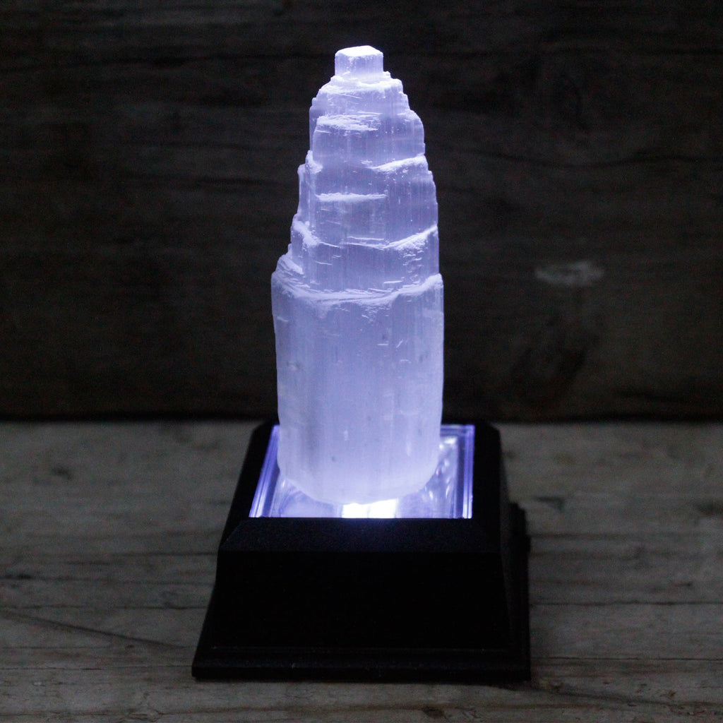 Natural Selenite Tower - 10 cm From Witch, Please!