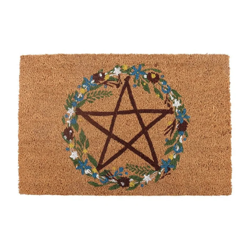 Natural Solstice Wreath Doormat