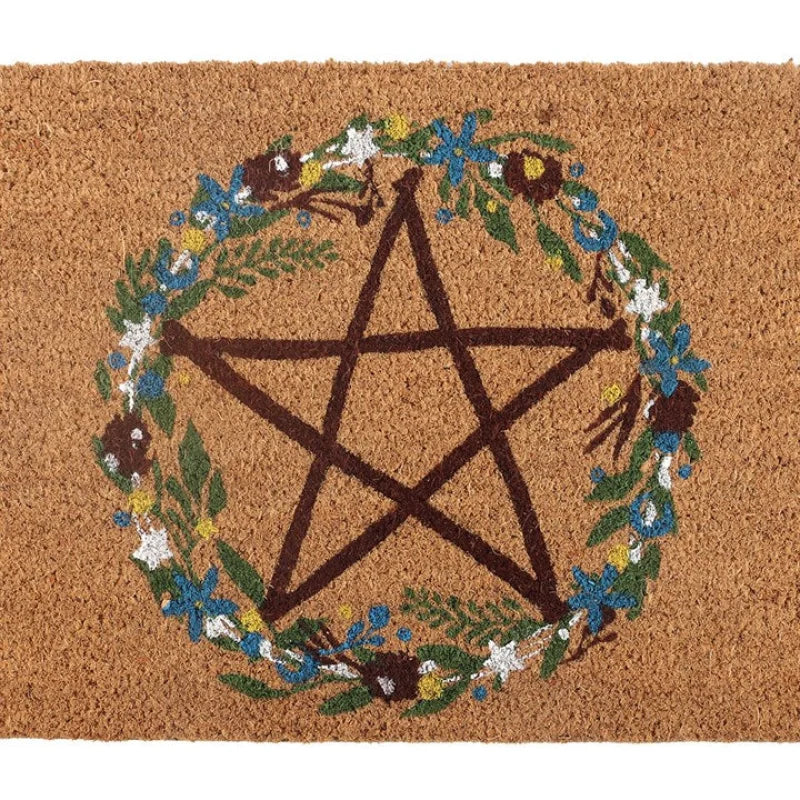 Natural Solstice Wreath Doormat