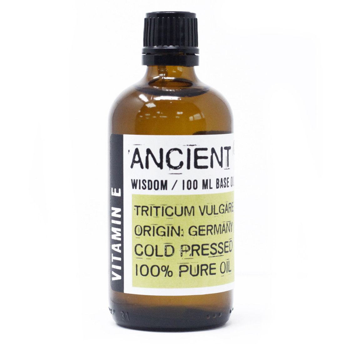 Natural Vitamin E Oil - 100ml Base Carrier Oils