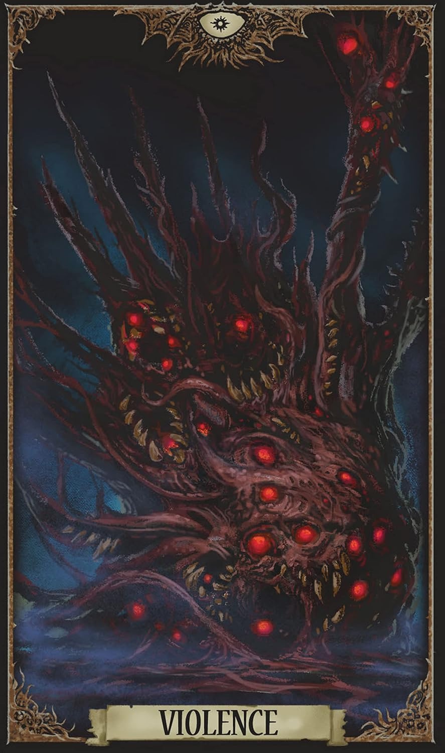 Necronomicon Tarot Deck and Guidebook Novelty book Cards