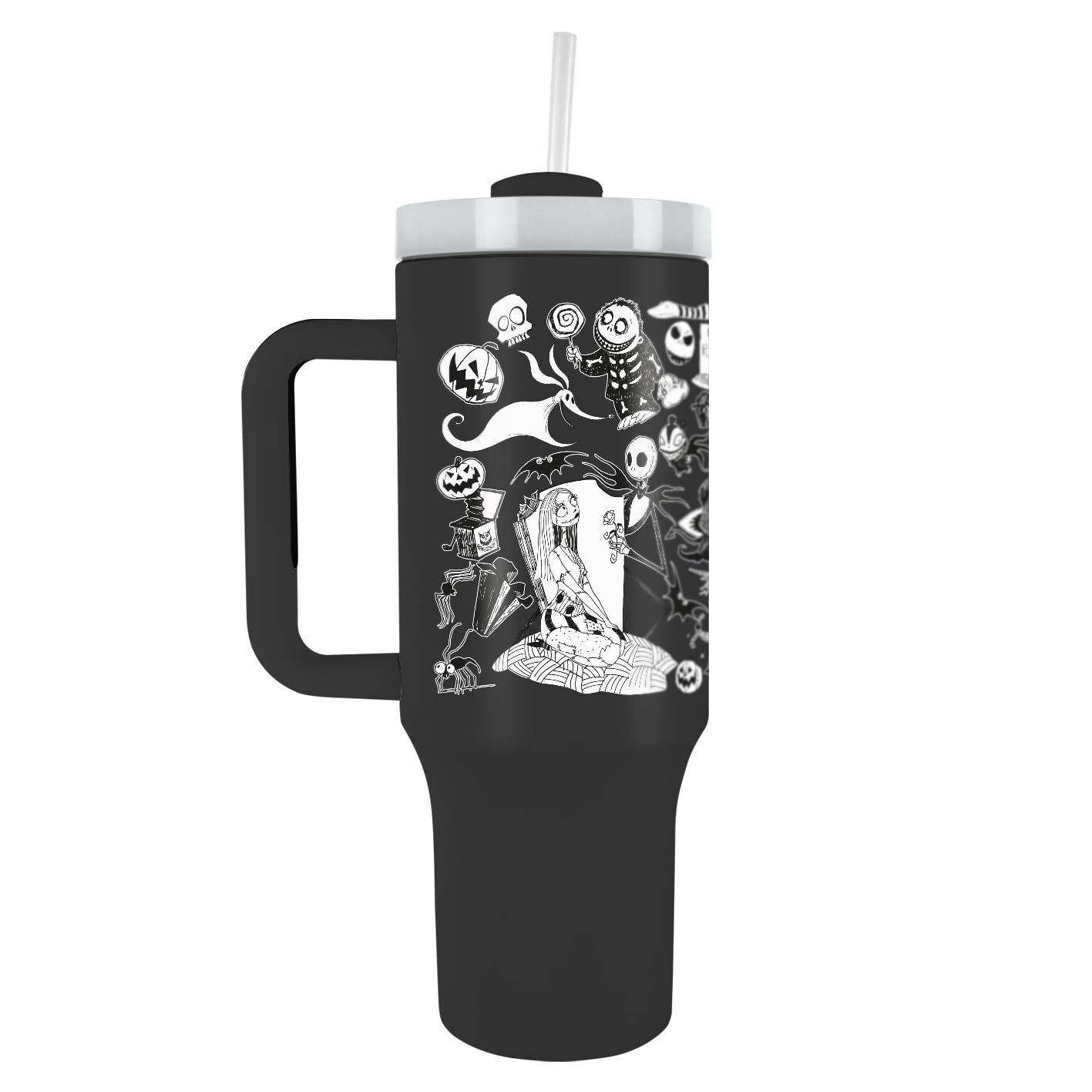 Nightmare Before Christmas 40oz Tumbler – Drink with Jack Skellington