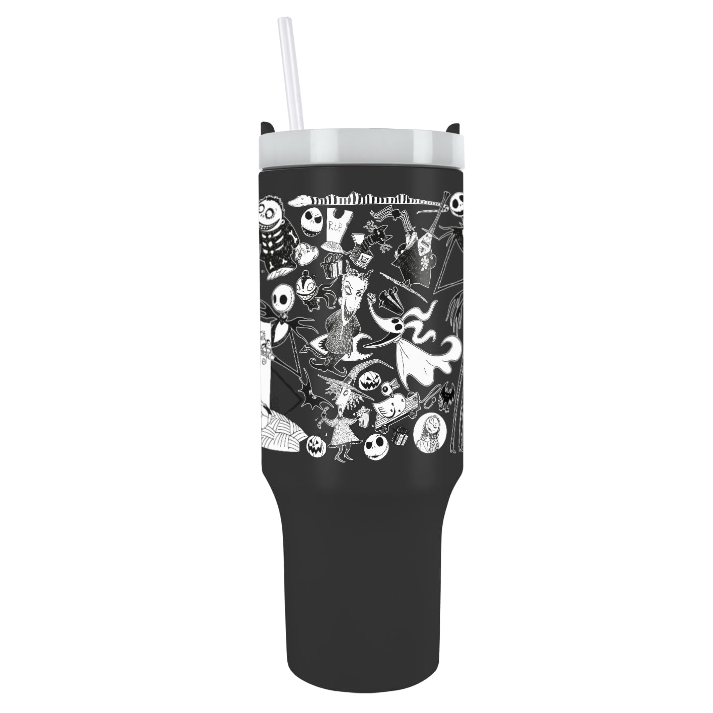 Nightmare Before Christmas 40oz Tumbler – Drink with Jack Skellington