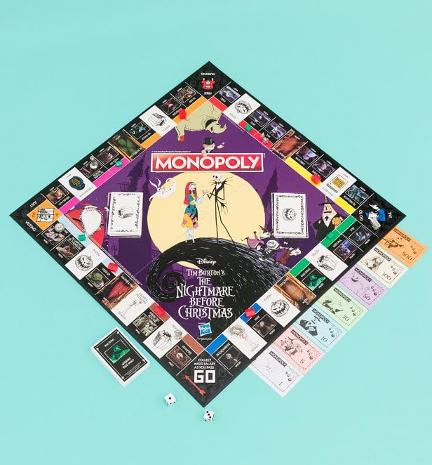 Nightmare Before Christmas Monopoly Game