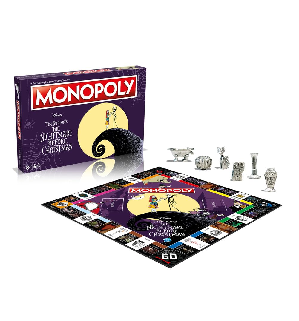 Nightmare Before Christmas Monopoly Game