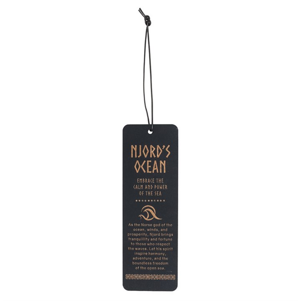 Njord’s Ocean Wooden Bookmark