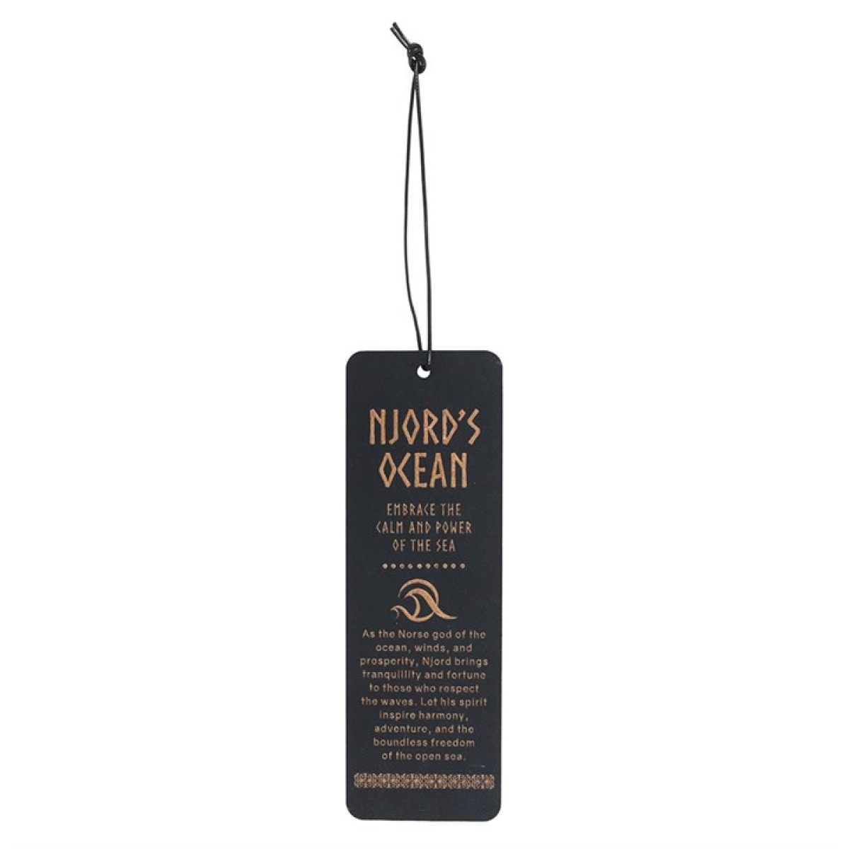 Njord’s Ocean Wooden Bookmark