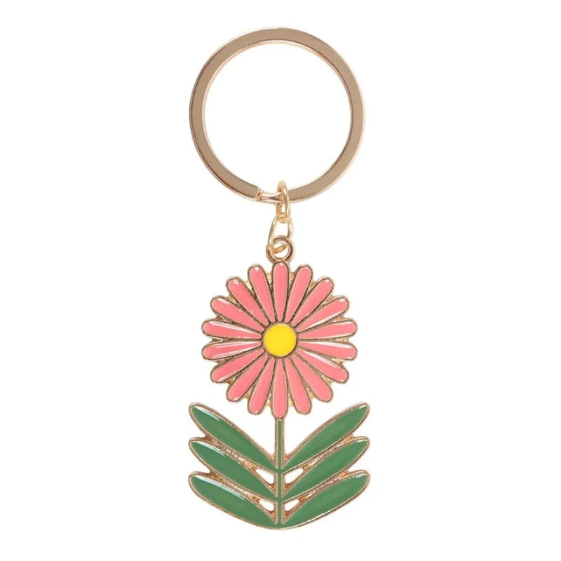 No Rain Flowers Keyring