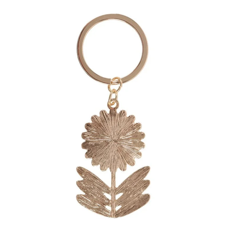 No Rain Flowers Keyring