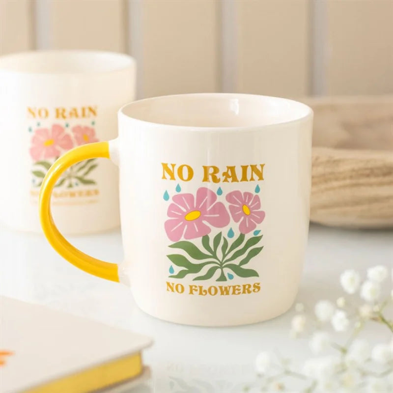 No Rain Flowers Mug