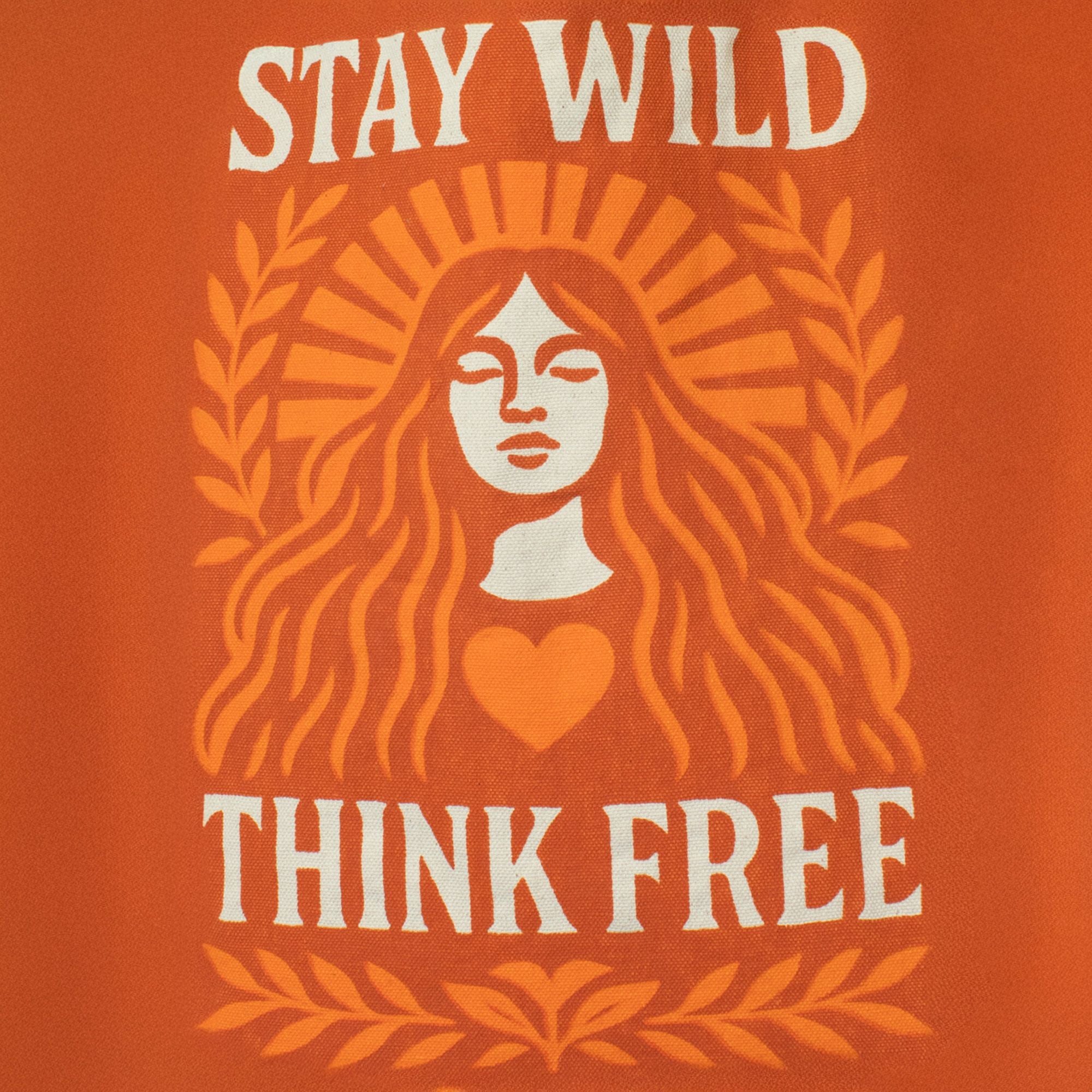 Nomad Sari Iconic Toni Tote Bag - Stay Wild - Natural 10oz Bags – Basic & Classic