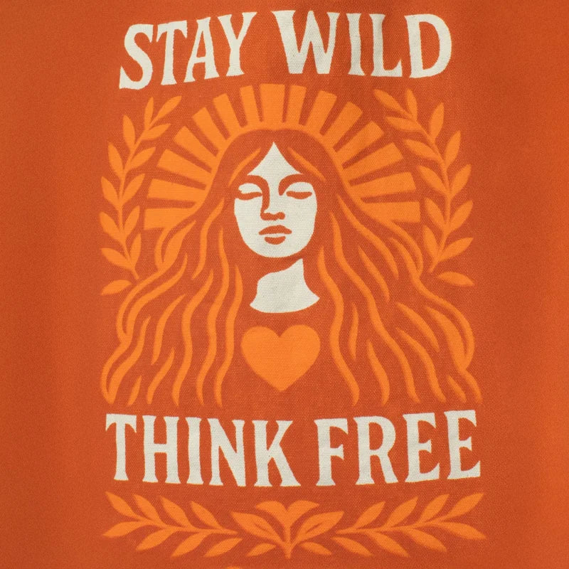 Nomad Sari Iconic Toni Tote Bag - Stay Wild - Natural 10oz Bags – Basic & Classic