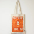 Nomad Sari Iconic Toni Tote Bag - Stay Wild - Natural 10oz Bags – Basic & Classic