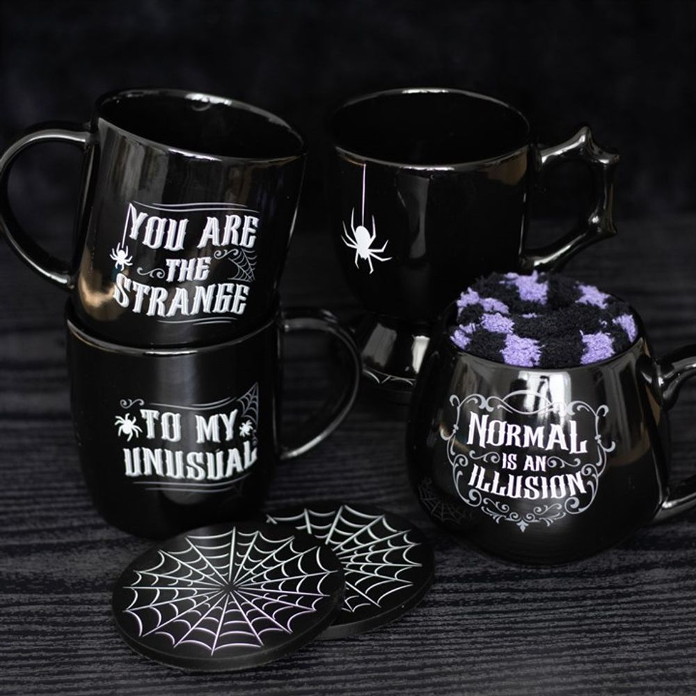 Normal is an Illusion Gothic Mug and Socks Set From Witch, Please!