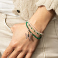 Nymph Spirit Gemstone Bracelet Set - Forest