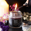 Opium ’Protection’ Spell Candle Jar