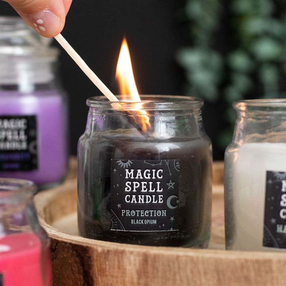 Opium 'Protection' Spell Candle Jar From Witch, Please!