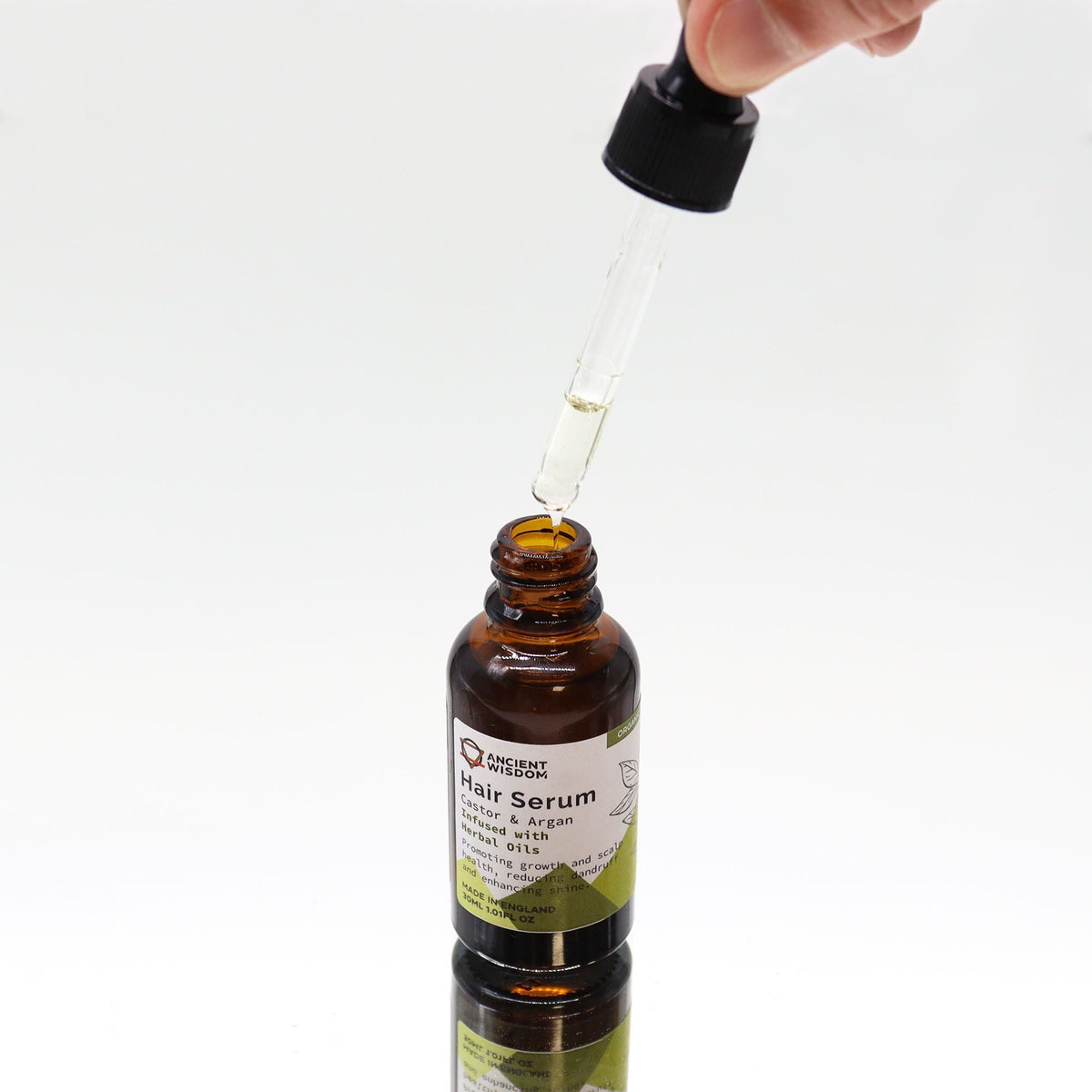 Organic Hair Serum 30ml - Herbal - Organic Hair Serums