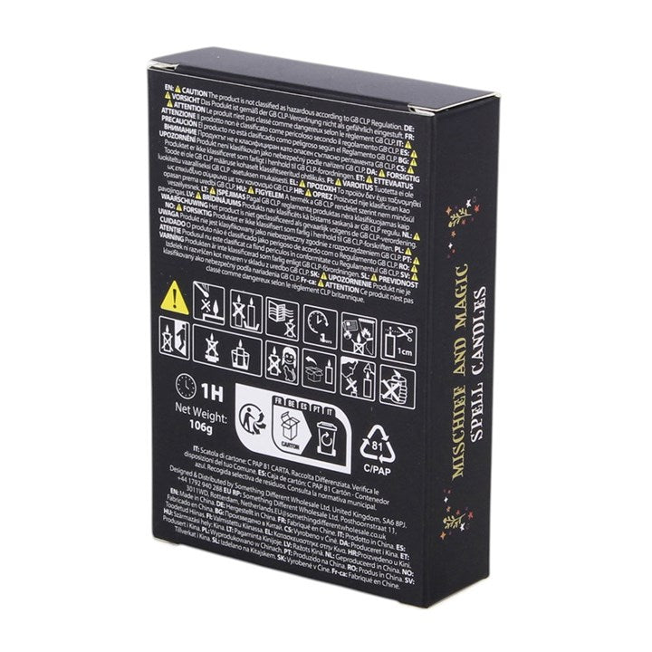 Pack of 12 Mischief and Magic Spell Candles