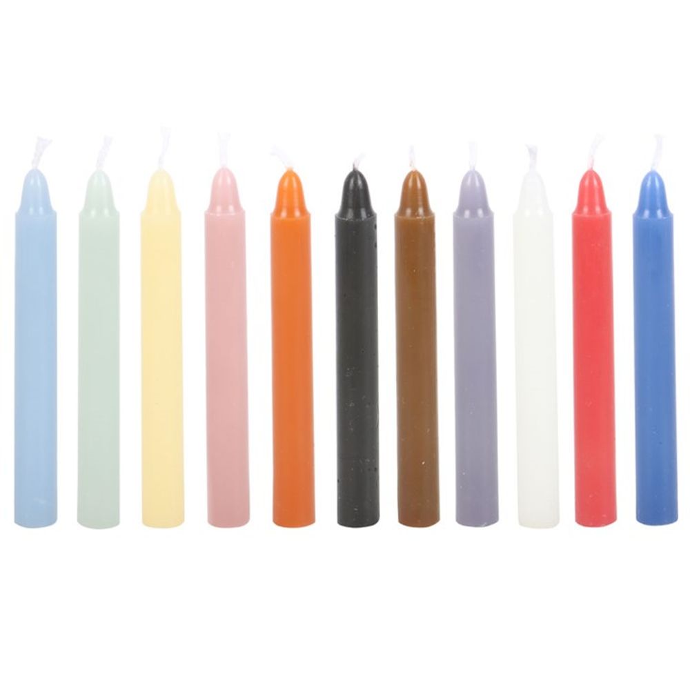 Pack of 12 Mixed Colour Spell Candles From Witch, Please!
