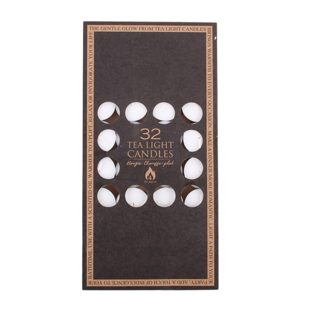 Pack of 32 4-Hour Tealights