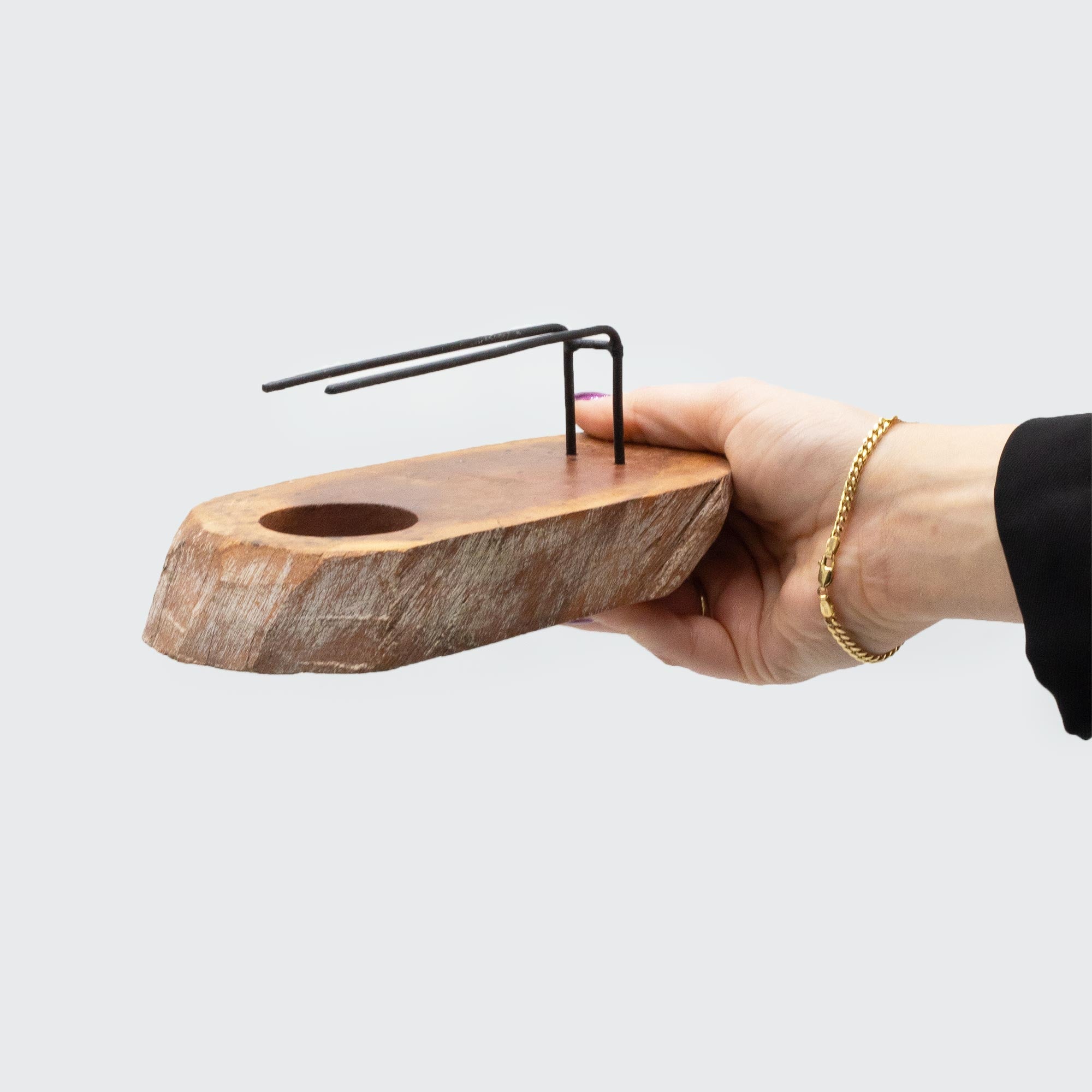 Palo Santo Heater - Whitewash Gamel Wood From Witch, Please!
