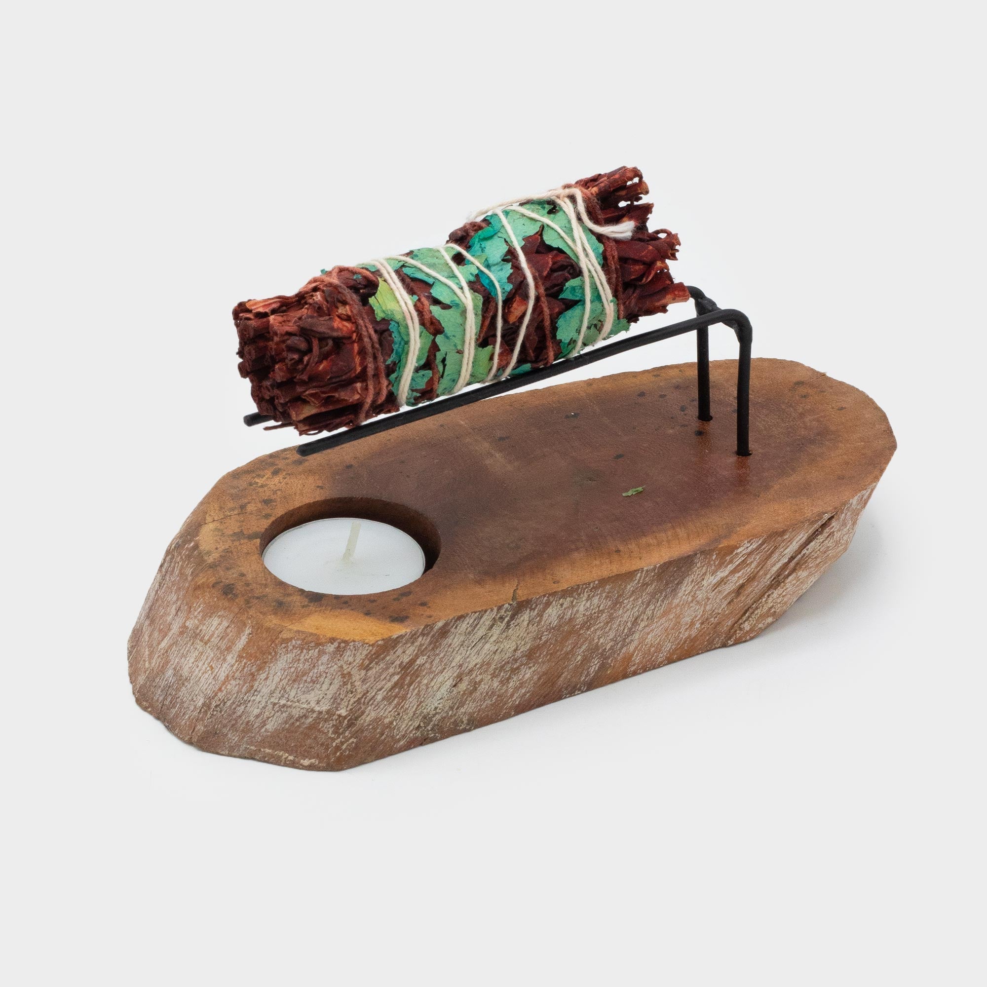 Palo Santo Heater - Whitewash Gamel Wood From Witch, Please!