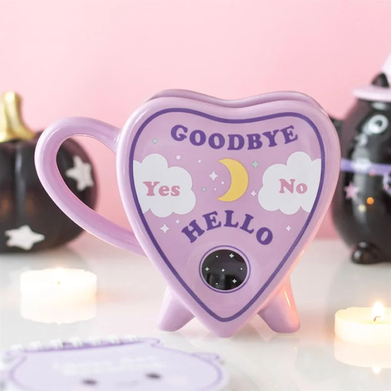 Pastel Planchette Shaped Ceramic Mug