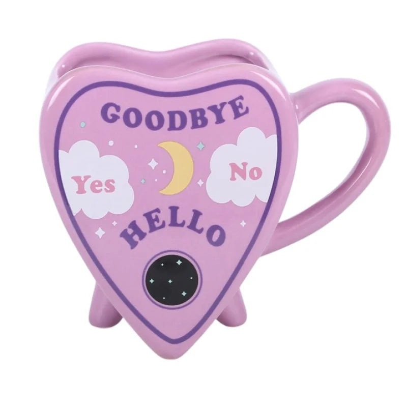 Pastel Planchette Shaped Ceramic Mug
