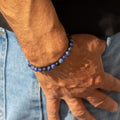 Petite Power Bracelet (17cmx6mm) - Sodalite Gemstone Bracelets – 6mm Beads